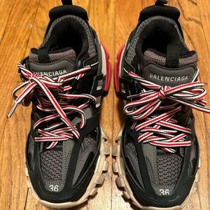 Balenciaga Track Black + Red